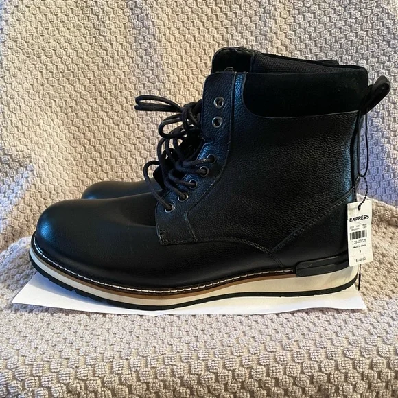 Express Leather Hiker Boots s-l400.jpg main image 2